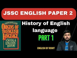 History of English Language Part 1 For | JSSC CGL | CLERK 10+2 | सहायक आचार्य