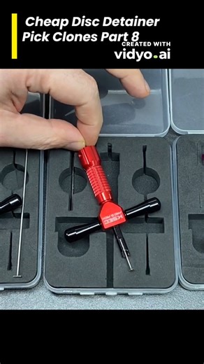 1.6K views · 17 reactions | Buyer Beware - Cheap Disc Detainer Pick Clones Part 8 #asmr #hack #hacker #escape #security #tactical #lockpicking #LOCK #padlock #bypass #locksmith #science #military #secret #viralvideo #foryou #fyp #fypシ゚ #fbreels | Lock Picking V | Facebook