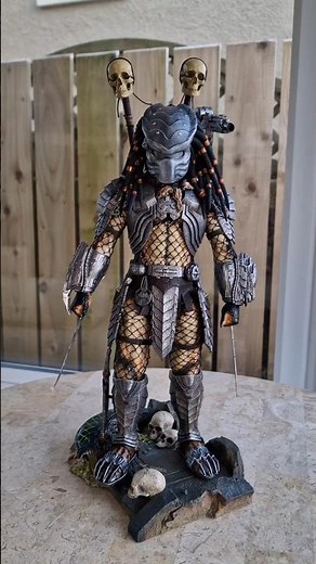 Hot Toys Alien vs Predator Chopper Predator 🔥 #hottoys #predator #predatorbadlands #avp