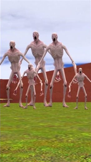 Can Spartan Kick Save Me in This Maze From SCP 096? #shorts #gmod