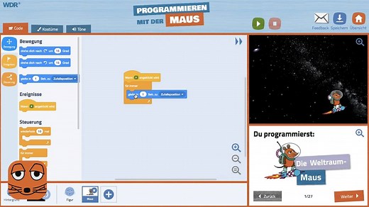 21K views · 179 reactions | Einfach mal selbst machen! Programmiere deine eigenen kleinen Mausgeschichten. Entwicklerin Patricia zeigt dir, wie's geht.  #digitalesLeben #ComputerMaus https://programmieren.wdrmaus.de | Die Maus | Facebook