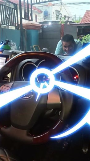 Rush TRD modification with custom wood steering wheel... even better