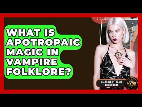 What Is Apotropaic Magic In Vampire Folklore? - All About Myths and Conspiracies