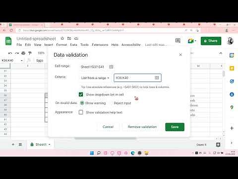 How To Add Options In Google Sheets