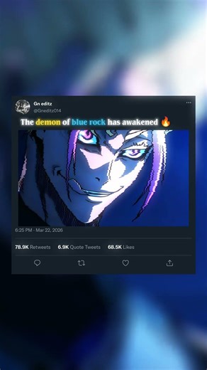 The Demon of Blue Lock Has Awakened 🔥 #bluelock #anime