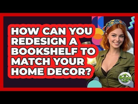 How Can You Redesign A Bookshelf To Match Your Home Decor? - The Upcycle Lab