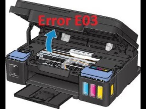 Canon G2410 G2411 G3411 G3420 G3415 G4410 G4411 Error E03 Support Code 1300