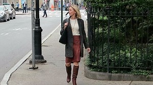 Naomi Watts films for Netflix in NYC after split from Liev
