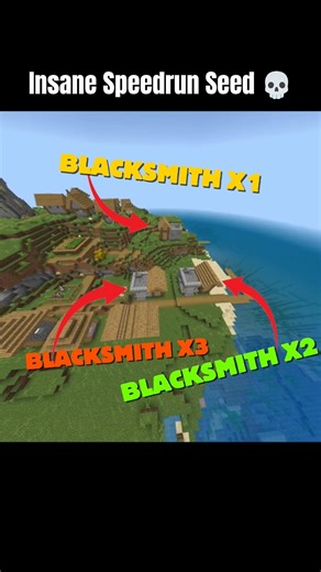Minecraft Best Speedrun Seed 💀🔥