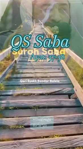 Berikut Surah Saba’ (سَبَأ) ayat 37–38 beserta teks Arab, latin, terjemahan, dan tafsir singkatnya: سُوۡرَةُ سَبَإٍ (Saba’) Ayat 37–38 Ayat 37 وَمَآ أَمْوَالُكُمْ وَلَآ أَوْلَادُكُم بِالَّتِى تُقَرِّبُكُمْ عِندَنَا زُلْفَىٰٓ إِلَّا مَنْ ءَامَنَ وَعَمِلَ صَٰلِحًاۚ فَأُو۟لَٰٓئِكَ لَهُمْ جَزَآءُ ٱلضِّعْفِ بِمَا عَمِلُوا۟ وَهُمْ فِى ٱلْغُرُفَٰتِ ءَامِنُونَ Latin: Wa mā amwālukum wa lā awlādikum billatī tuqarribukum ‘indanā zulfa, illā man āmana wa ‘amila ṣāliḥā, fa ulā’ika lahum jazā’ud-ḍi‘fi bim