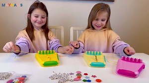 Easter Arts and Crafts for Kids ages 8-12,Friendship Bracelet Making Kit,Kids Jewelry Making Kit with 28 Pre-Cut Threads,Kids Travel Activity Set Easter Toys Gifts for 6 7 8 9 10 11 12 Year Old