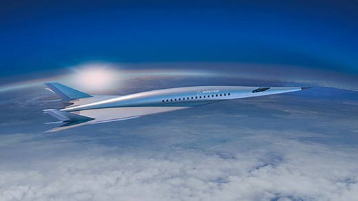 Boeing releases rendering of hypersonic jet
