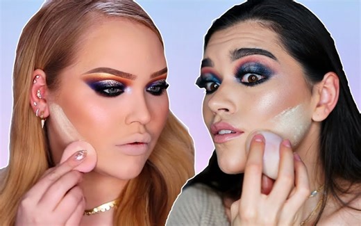 【easyNeon】跟着Nikkie的视频化妆 | I Tried Following a NIKKIETUTORIALS makeup Tutorial