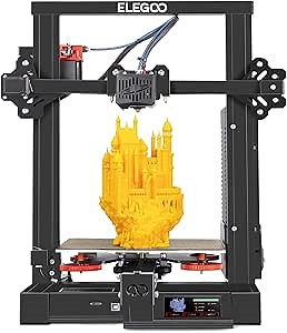 ELEGOO 3D Printer Neptune 2S FDM 3D Printer with PEI Printing Sheet Large Printing Size 8.66x8.66x9.84 inch