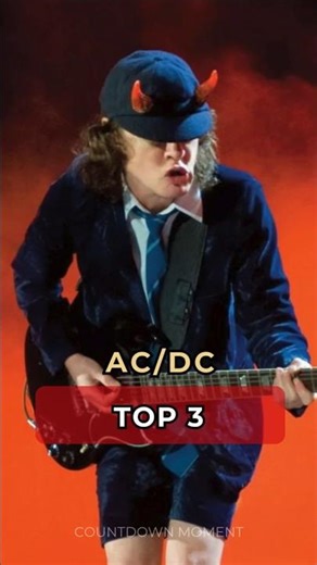 AC/DC Top 3 Greatest Hits ⚡ (Do You Agree?)