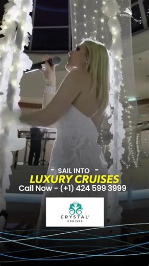 🛳🏖 Sail into Crystal Cruise Line a journey of a lifetime with Epic ships.