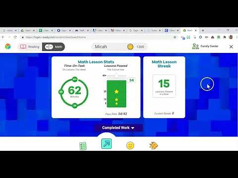 iReady minutes