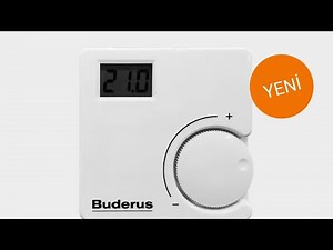 KABLOSUZ ODA TERMOSTATI MONTAJI BUDERUS RT20 RF Oda BOSCH TR20 RF SYNTECH ECA VİESSMAN 176 RF