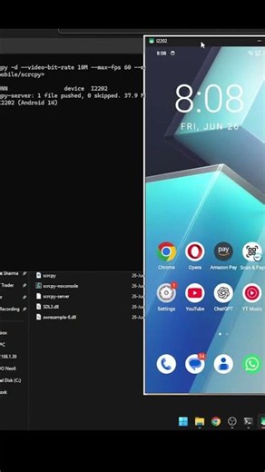 Phone Screen PC Par Mirror Kaise Kare? | scrcpy Tutorial