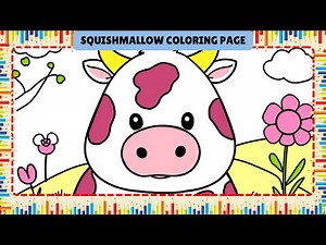Squishmallow Coloring Pages: Squishy Fun For Kids!