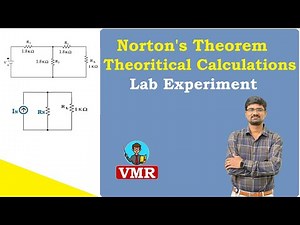 12.Norton's Theorem Experiment Theoretical Calculations | BEE | BEEE Lab | JNTU | Autonomous