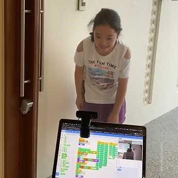 Controlling Smart Locks with Face Recognition by Machine Learning Using Scratch.