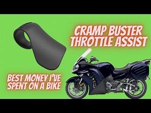 Cramp buster - Throttle Assist - Best value motorcycle upgrade.