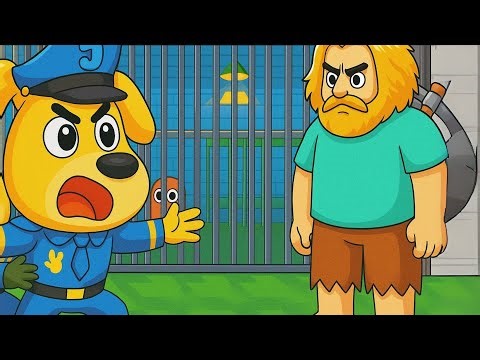 Sheriff Labrador & Dobie Escape MINECRAFT PRISON!
