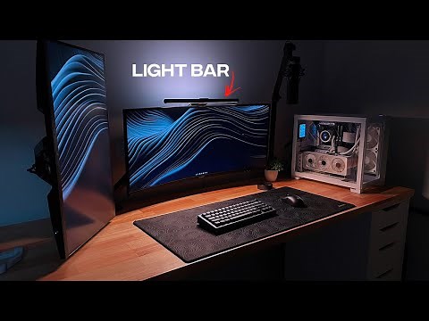 Turbine seu SETUP! LIGHT Bar QUNTIS - LUZ PARA MONITOR