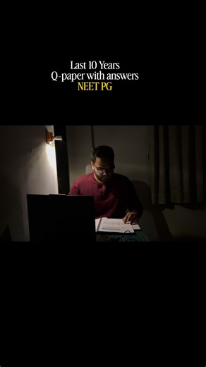DR KAPISH NAKUM on Instagram: "Last 10 years NEET PG question papers ✔️ Exam-relevant PYQs ✔️ Clean & reliable answer key ✔️ All in one PDF Solve smart. Revise right. 📩 DM / Link in bio for access #neetpg #neetpg2026 #neetpgprep #neetpgpyq #neetpgaspirants medicalpg pgmedical neetpgexam medicalentrance doctorlife mbbs mbbslife pgpreparation neetpgmotivation medicalstudents"