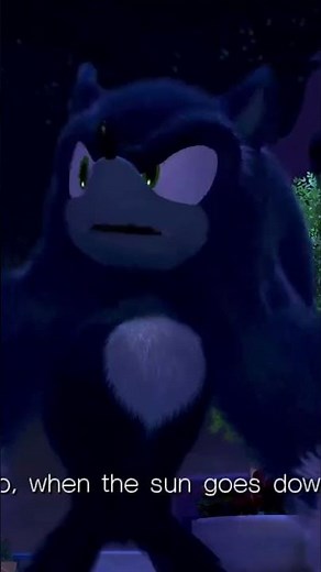 Day Turns to Night: Sonic's Werewolf Transformation Revealed