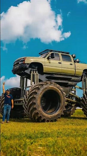 MONSTERMAX 2 TRUK DIESEL DENGAN DUA MESIN DURAMAX !!