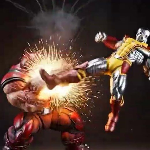 Juggernaut vs. Colossus!