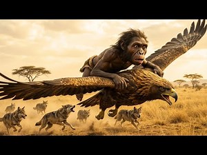 Life Million Years Ago | How Did Early Humans Escape the Relentless Hunt of Wolf Packs?