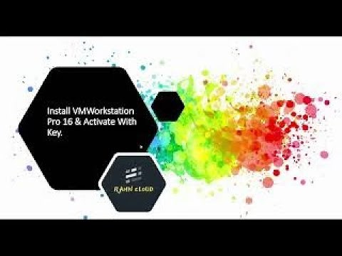 VMware Workstation Pro 16 Installation & Activation Key