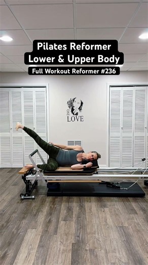 Pilates Reformer Upper & Lower Body | Reformer #236