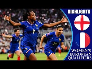 England vs France || HIGHLIGHTS || Women's Euro 2025 Qualifiers