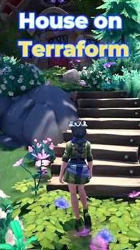 ~PALIA~HOW TO PLACE HOUSE & STRUCTURES ON TERRACE PIECES//PALIA GLITCHES #shorts #cozygaming #palia