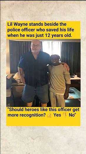 Lil Wayne Meets the Cop Who Saved Him at 12 – The Full Story
