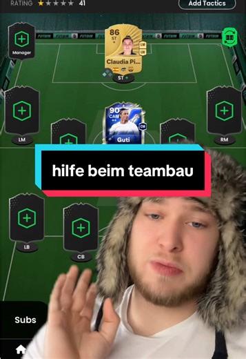 Diese WL will ich mit einem guten Team reingehen. Haut mir eure Spieler rein damit ich sie heute ausprobieren kann. #fc26 #wl #team #deutsch #fyp