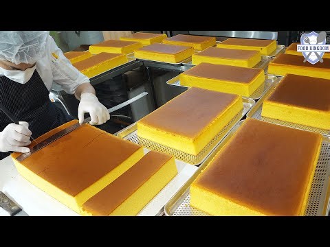 Amazing Castella Making Process | Korean Bakery