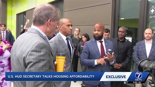 US HUD secretary visits Omaha, talks housing affordability