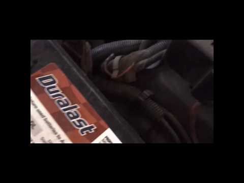 how to change a battery gmc envoy / chevy trailblazer