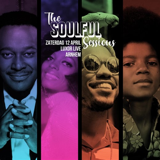 195 reactions · 22 comments | The Soulful Sessions komt op zaterdag 12 april naar Luxor Live! Kom jij dansen op de soul, funk, disco en 90’s R&B van vroeger tot nu? Van Stevie Wonder, Earth Wind & Fire, Chaka Khan, Kool & The Gang, Prince tot aan D'Angelo, Anderson Paak en Bruno Mars. Ze komen allemaal voorbij! | Luxor Live | Facebook
