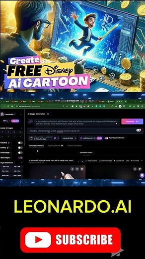Creating a Pixar-Style Animation with Leonardo.ai