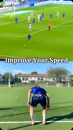 Improve Your Speed Bounding is the most sprint specific exercise you can do. It allows you to generate forces up 6x your bodyweight in less than 0.2 seconds. The bounding to a broad jump is a fantastic bounding exercise. If you’re relatively new to plyometrics, this shouldn’t be your first pick, instead start with pogos and normal broad jumps. Dm me “SF” for a full speed program. #speedtraining #footballtraining #soccertraining #athlete #gym #plyometrics #bounding #faster #plyometricstraining | 