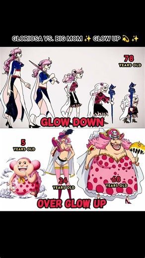 GLORIOSA VS BIG MOM ✨GLOW UP ✨