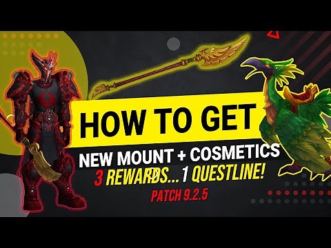 How To Get: Elusive Emerald Hawkstrider, Veil-Touched Ranseur + Blood Knight's Dedication Set! 9.2.5