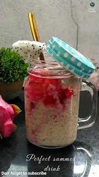 DRAGON FRUIT SMOOTHIE | DRAGON FRUIT RECIPE | DRAGON FRUIT JUICE | Fruit Juice