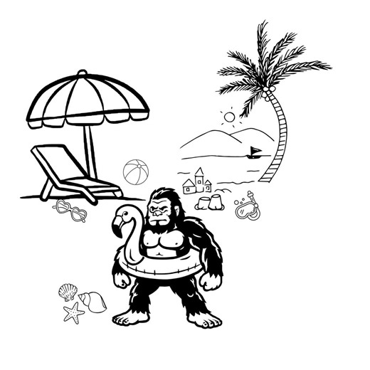 April Happy Stash | 5 Colorable Temporary Tattoos - Etsy